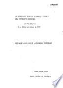 Indicadores cíclicos de la economía venezolana