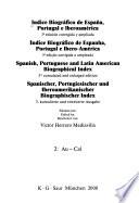 Indice biográfico de España, Portugal e Iberoamérica: Au-Cal