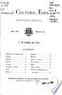 Indice cultural español