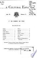 Indice cultural español