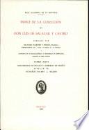 Índice de la colección de don Luis de Salazar y Castro. Tomo XXVI.