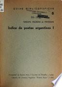 Indice de poetas argentinos