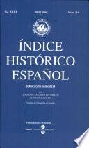 indice historico espanol