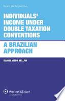 Individuals' Income Under Double Taxation Conventions
