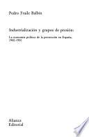Industrialización y grupos de presión