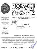 Información comercial española