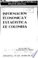 Información económica y estadística de Colombia