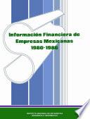 Información financiera de empresas mexicanas 1980-1986