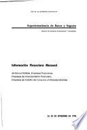 Información financiera mensual