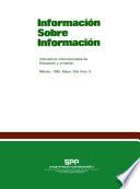 Información sobre información 1982. Mayo. Año 5, número 6. Indicadores internacionales de educación y vivienda