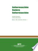 Información sobre información 1982. Noviembre. Año 6, número 12. Indicadores extractiva a nivel internacional