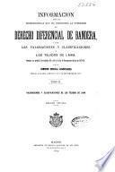 Información sobre las consecuencias que ha producido la supresion del Derecho Diferencial de Bandera y sobre las valoraciones y clasificaciones de los tejidos de lana: Valoraciones y clasificaciones de los tejidos de lana (518 p.). 1880