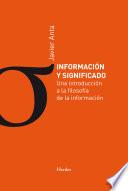 Información y significado