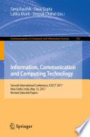 Information, Communication and Computing Technology