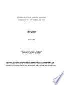 Information Systems Research Thematics : Submissions to a New Journal, 1987-1992