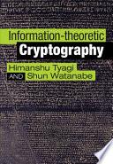 Information-theoretic Cryptography