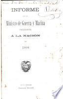 Informe a la nacion