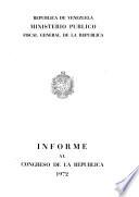 Informe al Congreso de la República