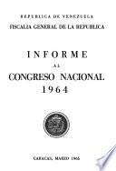Informe al Congreso