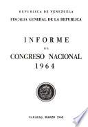 Informe al Congreso Nacional