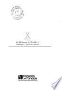 Informe anual de la Defensora del Pueblo al H. Congreso Nacional