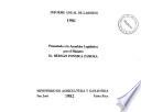 Informe anual de labores