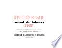 Informe anual de labores