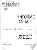 Informe anual - Instituto de Nutrición de Centro América y Panamá