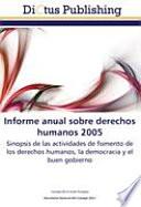 Informe anual sobre derechos humanos 2005