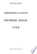 Informe anual - Superintendencia de Bancos