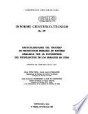 Informe científico-técnico