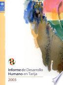 Informe de desarrollo humano en Tarija, 2003