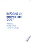 Informe de desarrollo social, 2007