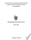 Informe de investigación