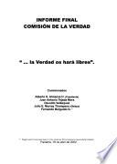 Informe de la Comisión de la Verdad