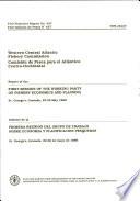 Informe de la Primera Reunion Del Grupo de Trabajo Sobre Economia Y Planificacion Pesqueras