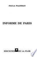 Informe de Paris