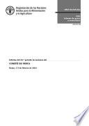Informe del 34.º período de sesiones del Comité de Pesca