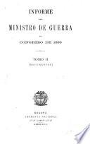 Informe del Ministro de Guerra de Colombia al Congreso Constitucional de ...