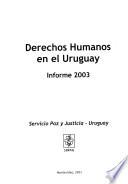 Informe, derechos humanos en Uruguay