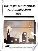 Informe económico al gobernador