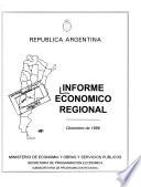 Informe económico regional