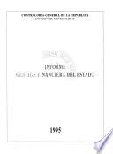Informe gestión financiera del Estado