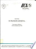 Informe IX Reunion General