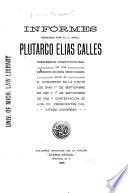 Informe que rinde al H. Congreso de la unión sobre la acción desarrollada por la administración pública