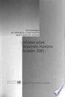Informe sobre desarrollo humano