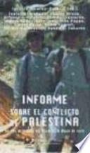Informe sobre el conflicto de Palestina