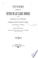 Informe sobre el estado de las clases obreras en el interior de la república