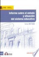 Informe Sobre el Estado y Situacion del Sistema Educativo