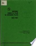 Informe Sobre El Plan de Mediano Plazo 1983-1987